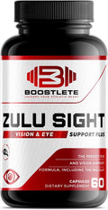 Zulu Sight – Vision &amp Eye Support Supplement with Lutein Zeaxanthin Bilberry &amp Greens Blend – 60 Capsules