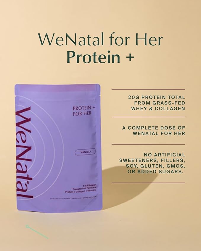 WeNatal Prenatal Protein+ Together