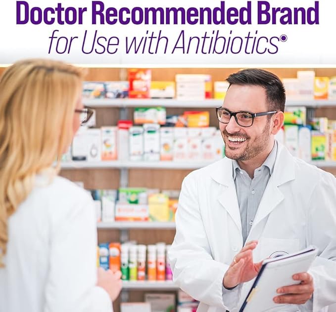 Culturelle Probiotics Ultimate Balance Probiotic for Use with Antibiotics - 20 Count – Probiotic Capsules Help Restore Good Bacteria Lost During Antibiotic Use &amp Contribute to A Healthy Immune Sys