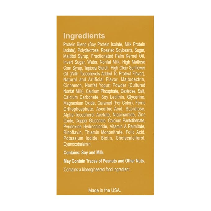 Nutmeg State Nutrition High Protein Bars 7 Servings Per Box (1 Box (7 Servings) Cinnamon)