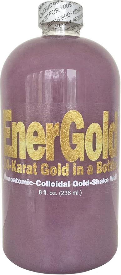 EnerGold® Monoatomic Gold/ORMUS: World's ONLY Pure-G O L D (Platinum &amp Copper) &gt1000 PPM! Deflect Radiation EMFs Low-Energy Frequencies Repair DNA Pineal Body's Tissues Energize Aura Cha
