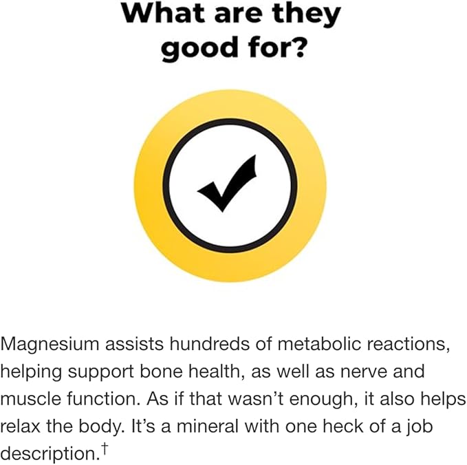Extra Strength Magnesium 400mg Softgels | Muscle Bone &amp Nerve Support | 180 Softgels – 6 Month Supply | High Potency Daily Magnesium Supplement | Gluten Free Formula