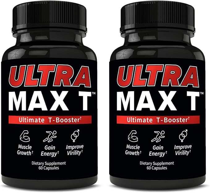 Andro400 Ultra Max T Maximum Strength T-Support Complex – 200:1 Tongkat Ali ForsLean &amp D-Aspartic Acid – Premium Formula for Lean Muscle &amp Metabolism – 2 Pack 120 Capsules 60 Day Supply