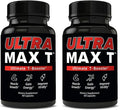 Andro400 Ultra Max T Maximum Strength T-Support Complex – 200:1 Tongkat Ali ForsLean &amp D-Aspartic Acid – Premium Formula for Lean Muscle &amp Metabolism – 2 Pack 120 Capsules 60 Day Supply