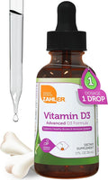 Zahler Liquid Vitamin D3 5000 IU - for Adults Bone &amp Immune Health - Vitamin D3 Supplements for Women &amp Men (1 fl oz)