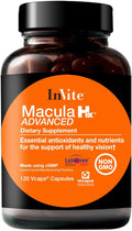 Invite Health Macula Hx Advanced® - Provides Carotenoids Vitamins Minerals and Berry Extracts to Support Overall Vision Health - 120 Vegetarian Capsules