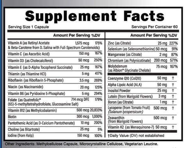 Daily Health Methylated Multivitamin 60 Capsules (2 Month Supply)