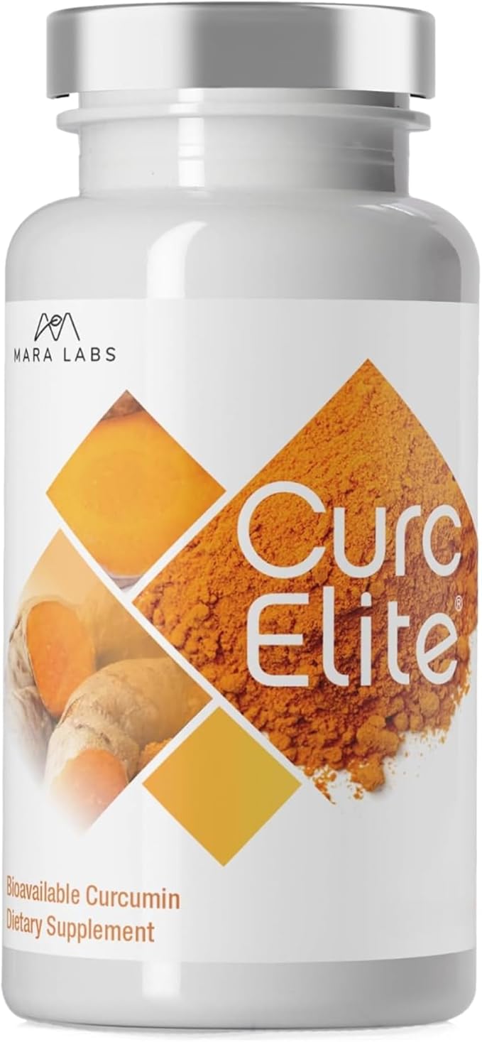 Mara Labs CurcElite Curcumin | Turmeric Extract 95% Curcuminoids | Vegan No Fillers and Non-GMO | 30 Vegan Capsules