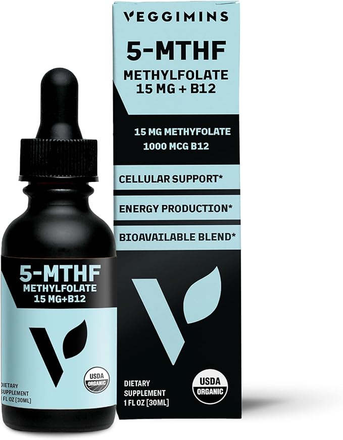Organic Methylfolate 15mg + B12
