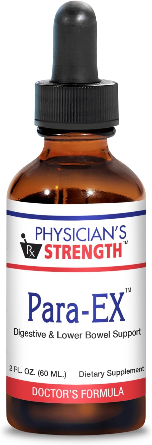 Physician's Strength Para-EX - 2 fl oz - Digestive &amp Lower Bowel Support - 86 Servings