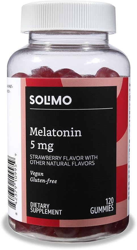 Amazon Basics Adult Multivitamin (300 Gummies) and Melatonin (120 Gummies)