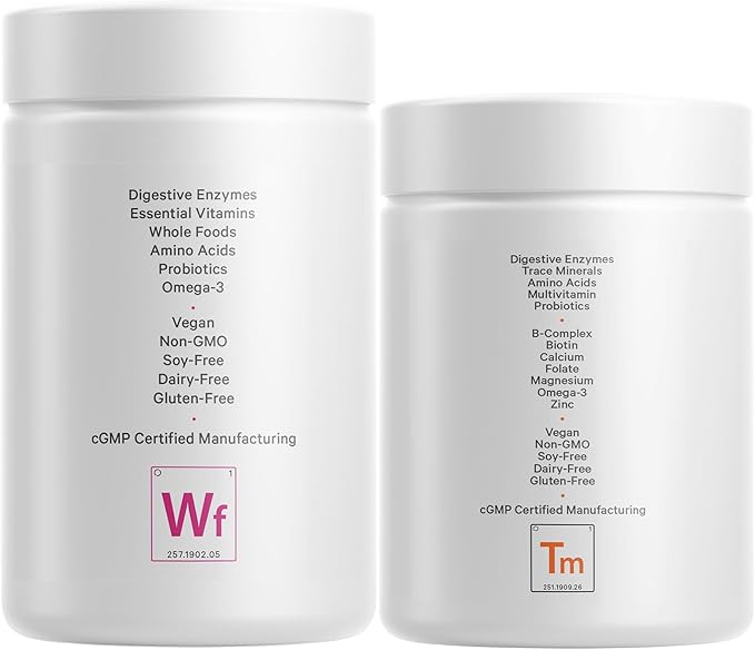 Codeage Immune Support Bundle Multivitamin for Women + Multivitamin for Teens