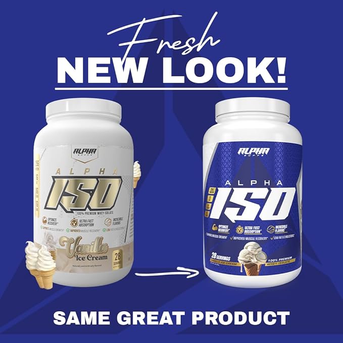 Alpha Supps ISO Low Carb 100% Whey Protein Isolate Powder 25 Grams Per Serving Helps Support Muscle Growth Low Sugar and Gluten Free (Chocolate Peanut Butter 5 lb)