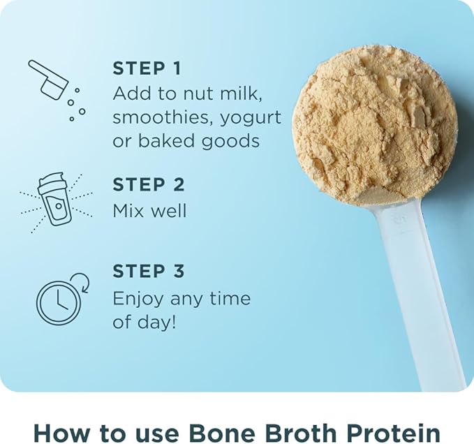 Ancient Nutrition Grass Fed Cage Free Bone Broth Protein Powder 20g Protein Hydrolyzed Collagen Peptides Keto &amp Paleo Friendly Supports Joint Gut Health Vanilla 20 Servings
