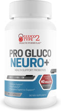 Pro Gluco Neuro + Probiotic Health Support - Digestive Immune Support to Promote Overall Blood &amp Body Health - Healthy Blood Balancing Probiotics Immune Support Formula