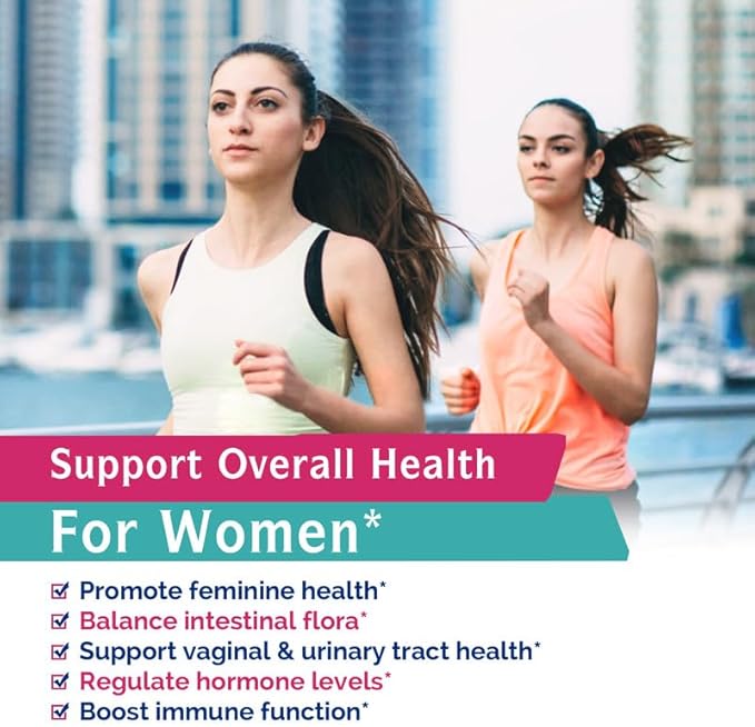Innate Vitality Women's Probiotic Wellness Bundle | Advanced Gut &amp Intimate Health Support | Probiotics with Prebiotics Multiple Strains | Cranberry Vitamin C &amp B6 | Non-Refrigerated Daily C
