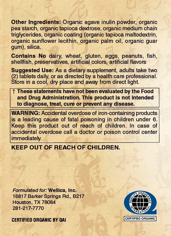 Zen Supplements Whole Food Organic Womens Multivitamin - 60 Tablets