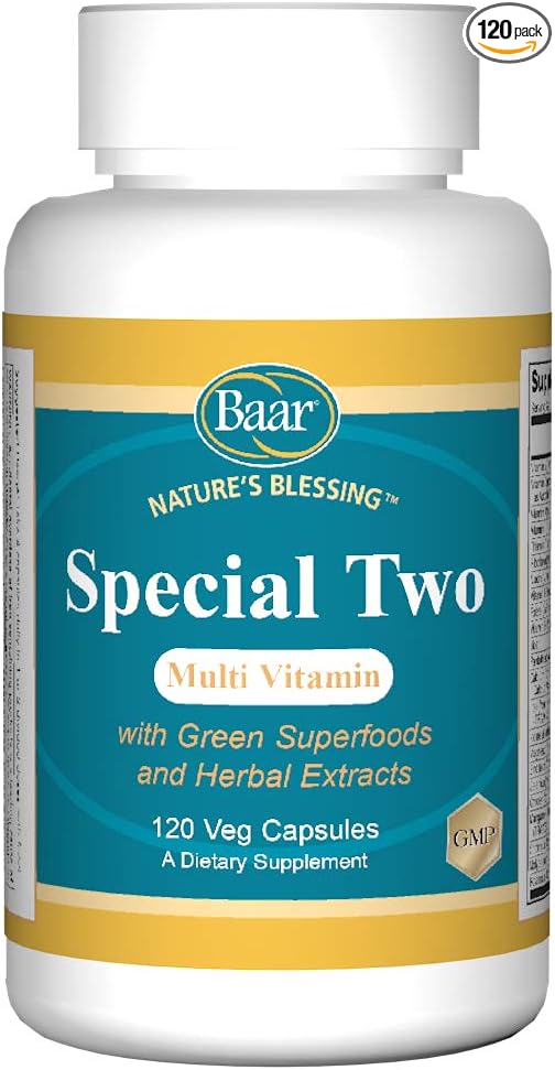 Baar Special Two Multivitamin 120 Capsules