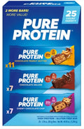 Pure Proteins Bars Nutrient Rich Snacks with High Protein for Energy Support Minimal Sugar Gluten-Free Variety Packs