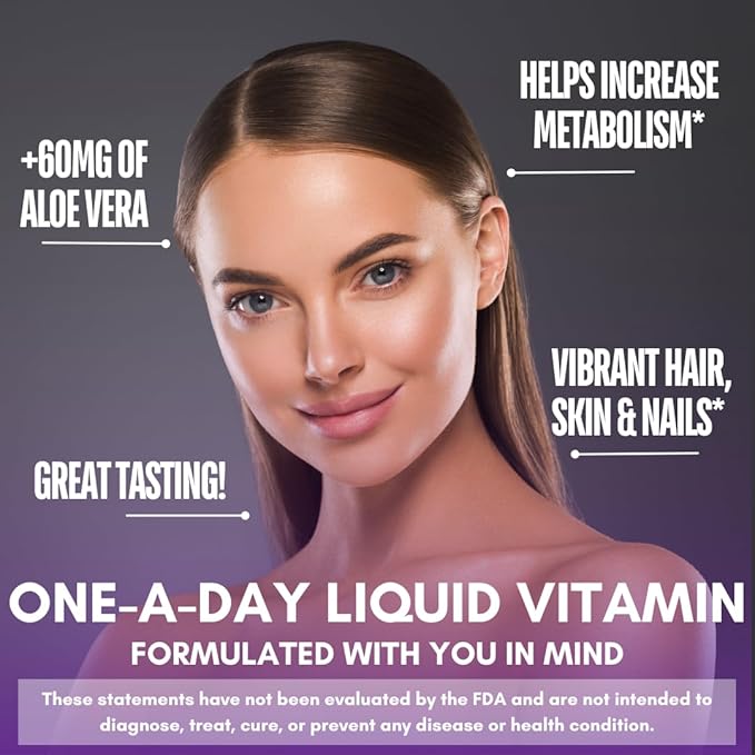 Maximum Strength Liquid Biotin Drops w/ 12500 MCG – Best Vitamins for Fast Hair Growth Reduced Hair Loss Healthy Skin &amp Strong Nails -5X More Potent Than Pills– Max Absorption Vegan– 4oz 30 S