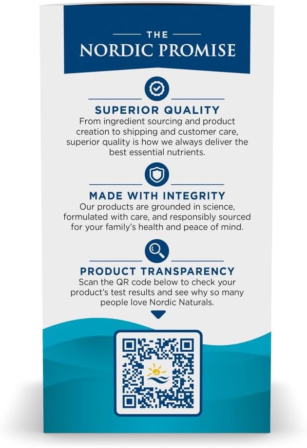 Nordic Naturals Plant Based Ultimate Omega Lemon Flavor - 60 Vegetarian Soft Gels - 1210 mg Omega-3 - Vegan EPA and DHA - Supplement Made from Algae - Brain &amp Heart Support - Non-GMO - 30 Serving