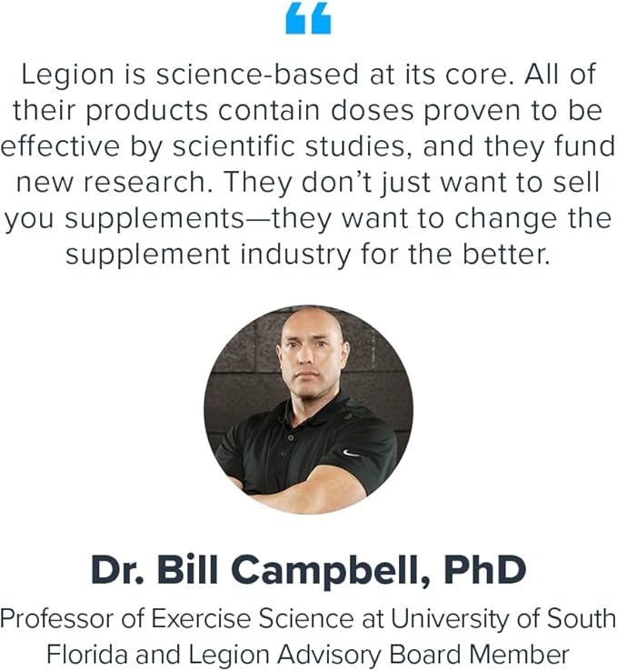 LEGION Plant+ Vegan Protein Powder Vanilla - Rice and Pea Plant Based Protein Blend. Gluten Free GMO Free Naturally Sweetened and Flavored 20 Servings (Vanilla)