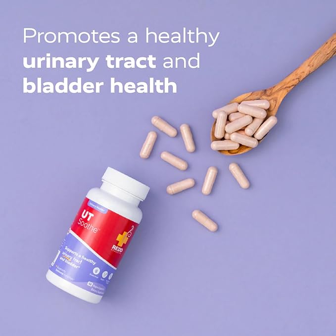 Redd Remedies Bone Health Advanced 120 Capsules and UT Soothe wih Probiotics 60 Capsules