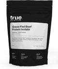 True Nutrition Grass Fed Beef Protein Isolate Powder - 29g Protein per Serving - Zero Carb Fat Free Dairy Free Non-GMO - Paleo Keto Carnivore - French Vanilla - 1lb