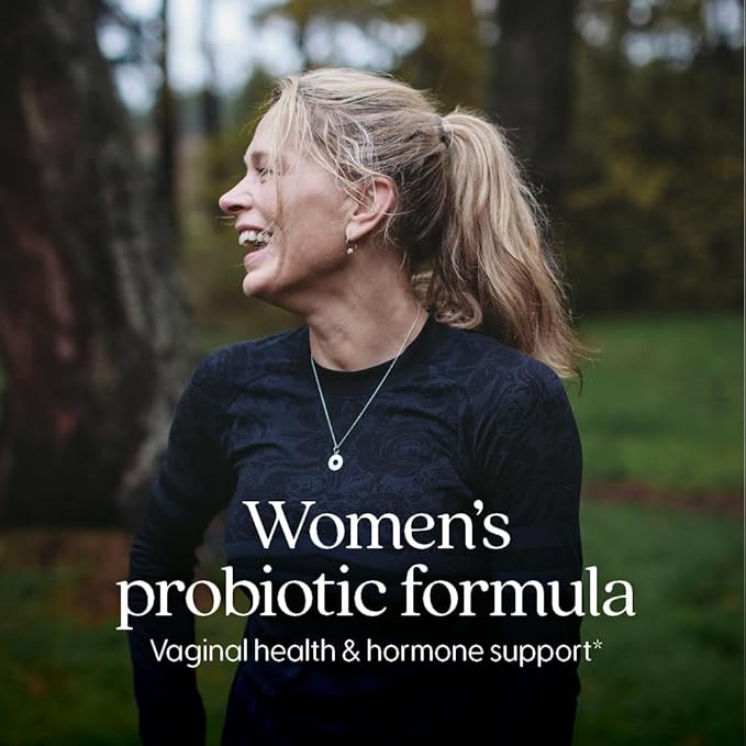 New Chapter Probiotics for Women - 30 ct (1 Month Supply) Women's Daily Probiotic with Prebiotics and Probiotics for Vaginal Health &amp Chaste Tree for Hormonal Support 100% Vegetarian Non-GMO
