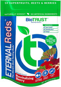BioTrust Eternal Reds Red Superfoods Powder Support for Heart Health and Circulation Energy Stamina No Added Sugar or Caffeine Naturally Flavored and Sweetened Berry Flavor (30 Servings)