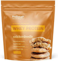 ProDough Gourmet Whey Isolate Hydrolized Protein Powder for Shake Mix- Easy Digest Enzyme Blend 25g Protein per Serving Natural Ingredients Gluten Free Keto Friendly (Snickerdoodle)