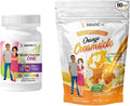 BariatricPal 30-Day Bariatric Vitamin Bundle (Multivitamin ONE 1 per Day! Chewable with 45mg Iron - Mixed Berry and Calcium Citrate Soft Chews 500mg with Probiotics - Orange Creamsicle)
