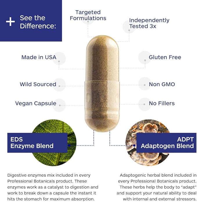 Professional Botanicals Cal/Mg + Boron - Vegan Formulated to Support Bone Health and Healthy Skin Teeth and Nails Calcium Magnesium and Boron 90 Vegetarian Capsules
