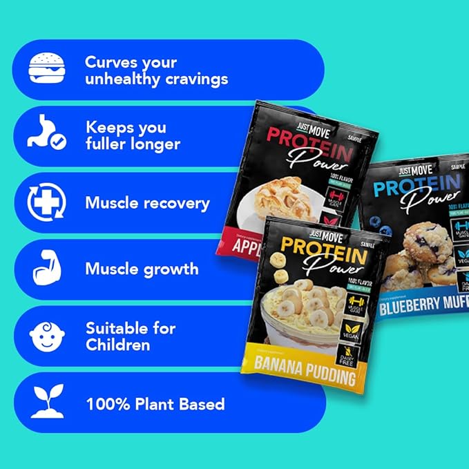Just Move Protein Sample Pack Bundle - 7 Flavors
