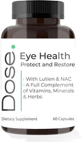 DOSE Eye Health Multivitamin for Daily Wellness - Supports Energy Immunity and Overall Health