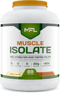 MFL 100% Isolate Protein l 30g of Protein l 12g Amino Acids l Keto Friendly l Low Carbs l 5 lbs. (Vanilla Bean)