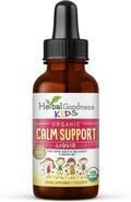 Kids Calm Support Liquid Extract 1oz with Magnesium Glycinate Magnesium Citrate Multivitamin - Magnesium for Kids - 1oz Bottle 1 Unit - Herbal Goodness
