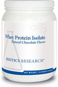 Biotics Research Corporation Whey Protein Isolate 20 Grams - Undenatured Non-GMO Delicious Chocolate Flavor Protein Powder - Support Muscle Growth