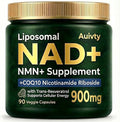 Liposomal NAD+ NMN Supplement with COQ10 Nicotinamide Riboside Trans-Resveratrol 900mg 90 Veggie Capsules