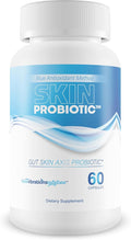 Skin Probiotic Blue Antioxidant Method For Skin And Gut - Our Best Anti Aging Skin Supplement - Anti Wrinkle Supplements For Women &amp Men - Prime Biome Probiotics Anti-Aging Reactivate Capsules