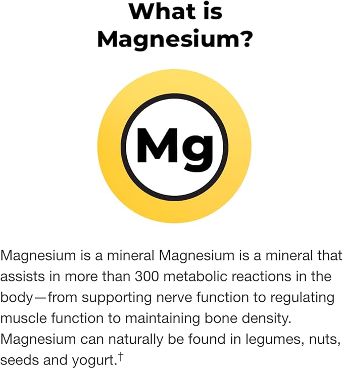 Extra Strength Magnesium 400mg Softgels | Muscle Bone &amp Nerve Support | 180 Softgels – 6 Month Supply | High Potency Daily Magnesium Supplement | Gluten Free Formula