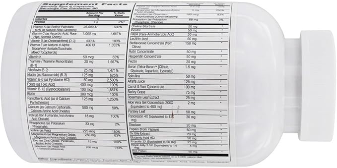 Solaray - Spectro Multivitamin - 360 Capsules