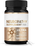 Nerve Savior for Neuropathy Advanced Nerve Comfort Capsules with Herbal Blend for Healthy Nerve Function in Feet and Hands 60-Day Supply (120 Capsules)