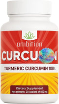 Curcumin Turmeric Curcuma Supplement 850 mg 30 Capsules