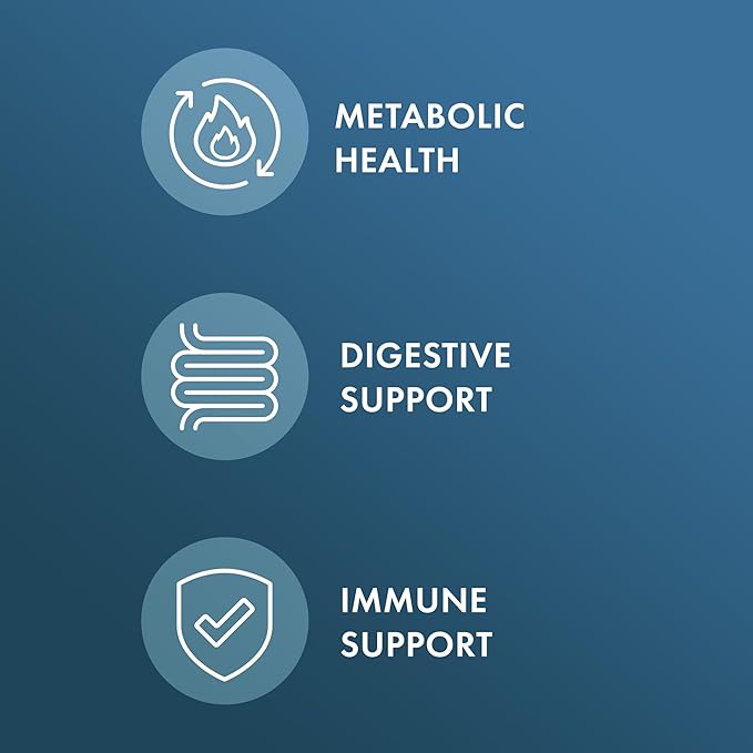 Dr. Mercola Biothin Metabolic Pre + Post + Probiotics Unflavored 30 Servings (30 Packets) Dietary Supplement 5 Billion CFU 4 g Dietary Fiber Certified USDA Organic Non-GMO