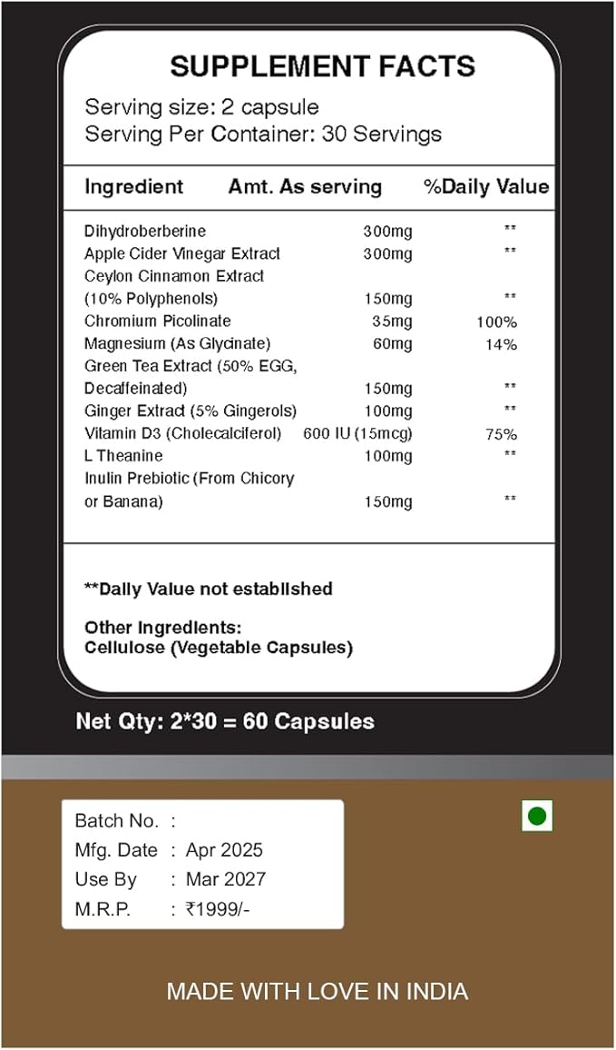 GLP-ONE Supplement Support GLP Active Natural Formula Support Natural GLP-one Levels and Promote Gut Health