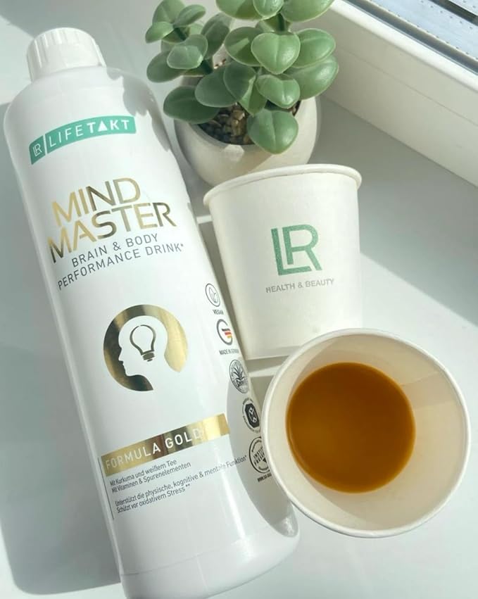 LR Health&ampBeauty Lifetakt Mind Master Formula Gold Every Day Natural Treatment Women Men Set of 5-500 ml./16.9 fl.oz.