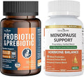 100 Billion Probiotics for Men and Women Menopause Supplements for WomenVitamin D3 &amp B6