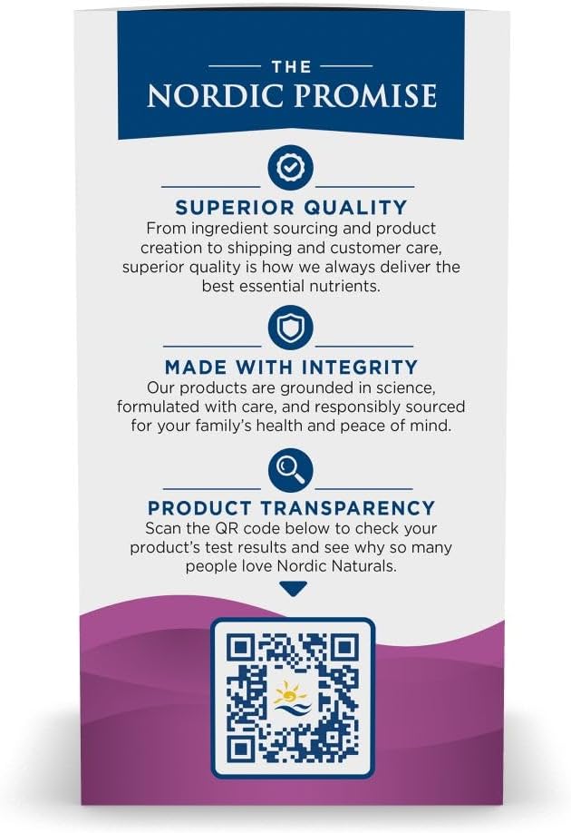 Nordic Naturals Postnatal Omega-3 Lemon - 60 Soft Gels - 1120 Total Omega-3 + 1000 IU Vitamin D3 - Formulated for New Moms Supports Optimal Wellness Positive Mood Healthy Metabolism - 30 Servings