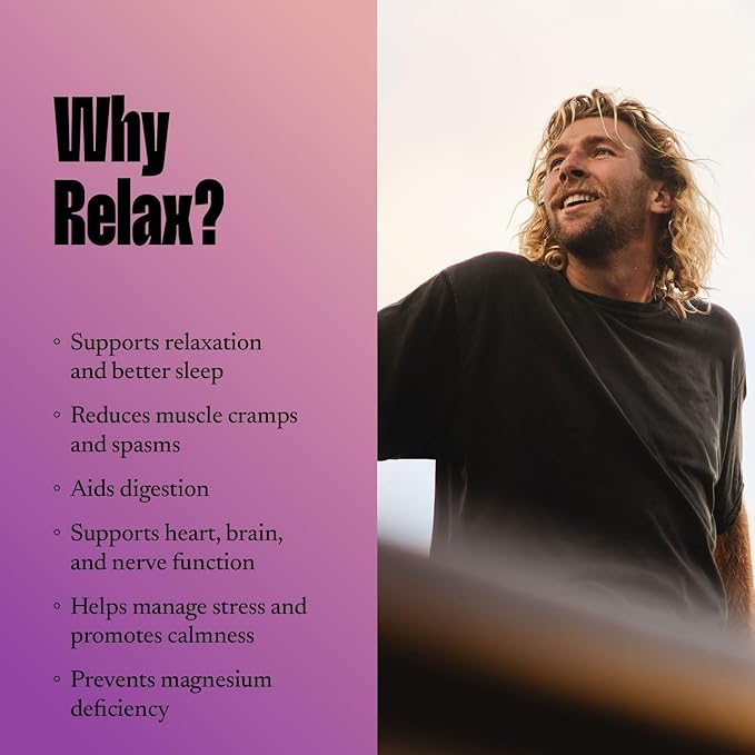 SALTT Relax Magnesium Drops - Ionic Magnesium Chloride w/Sodium Potassium Electrolytes - Trace Minerals Drops - Gluten Free Sugar Free Keto Friendly - from Utah's Great Salt Lake - 8.3 Fl Oz